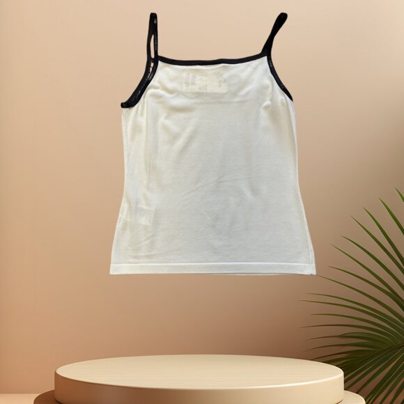 Laurel Spaghetti Strap Vest (White ~ S/M/L) - Picture 2 of 6